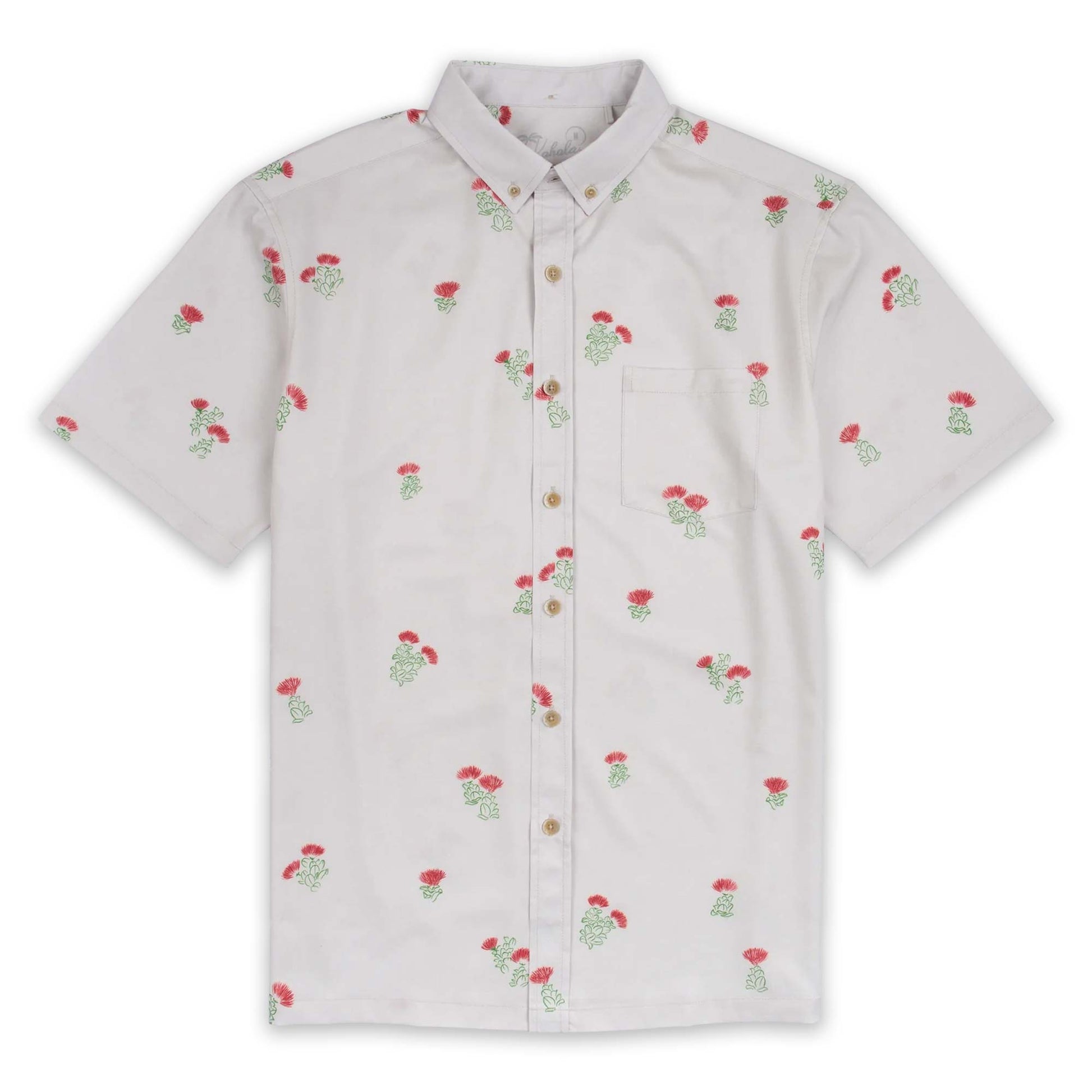 Pua Lehua Men's Aloha Shirt