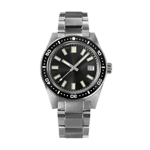 62mas Diver Watch New 39mm Japan Enamel Dial Automatic Men Mechanical Watches Sapphire Waterproof 200m Luminous Dive Watch