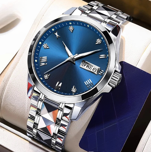 Automatic Watches Mechanical Leather Waterproof Sports